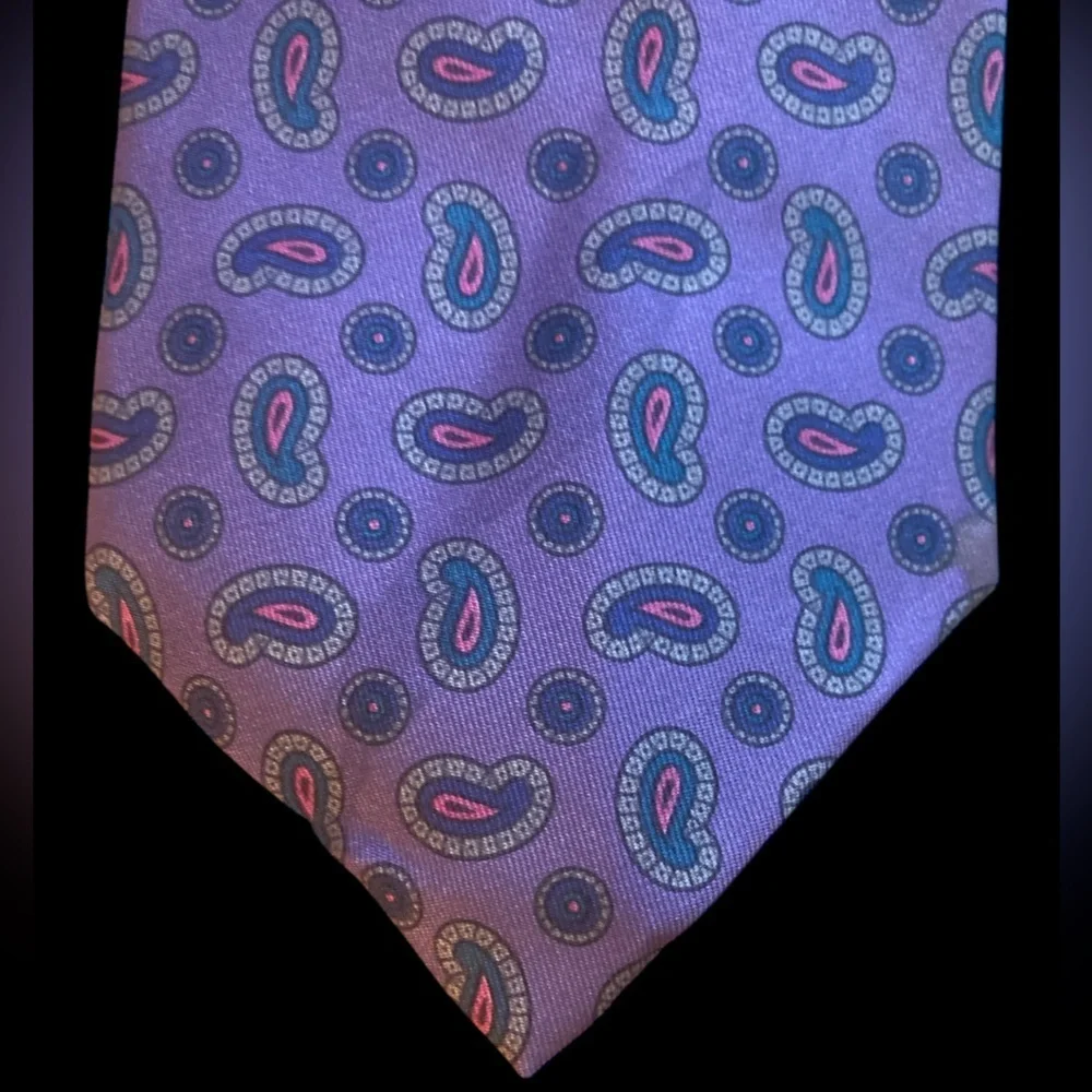 Nordstrom Lavender Paisley Tie